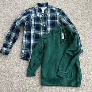 Carter’s Size 6 - Button Up Dress Shirt and Sweater